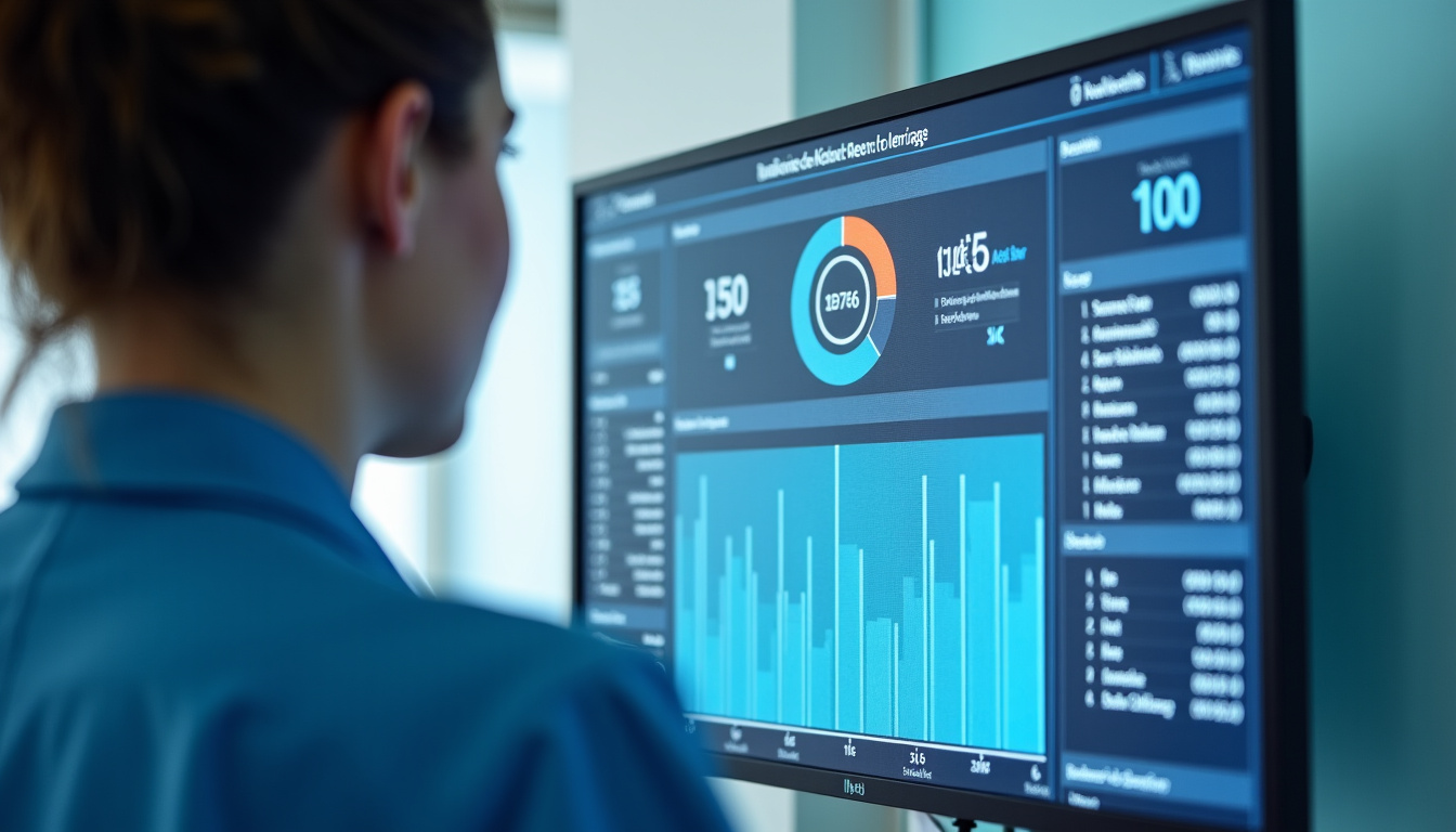 Un patient analysant ses données de santé sur un écran, en pleine réflexion sur sa prise en charge