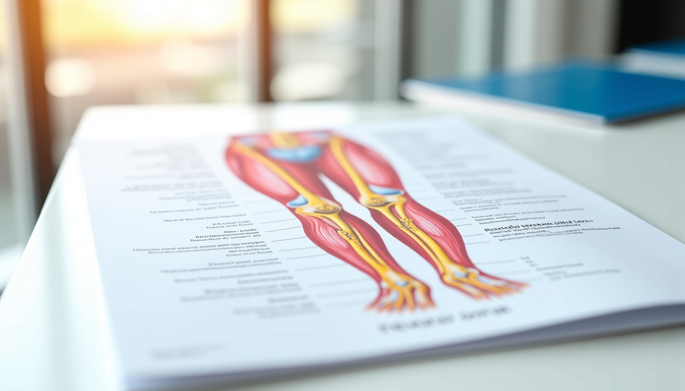 Schéma anatomique du trajet du nerf crural depuis les vertèbres lombaires jusqu