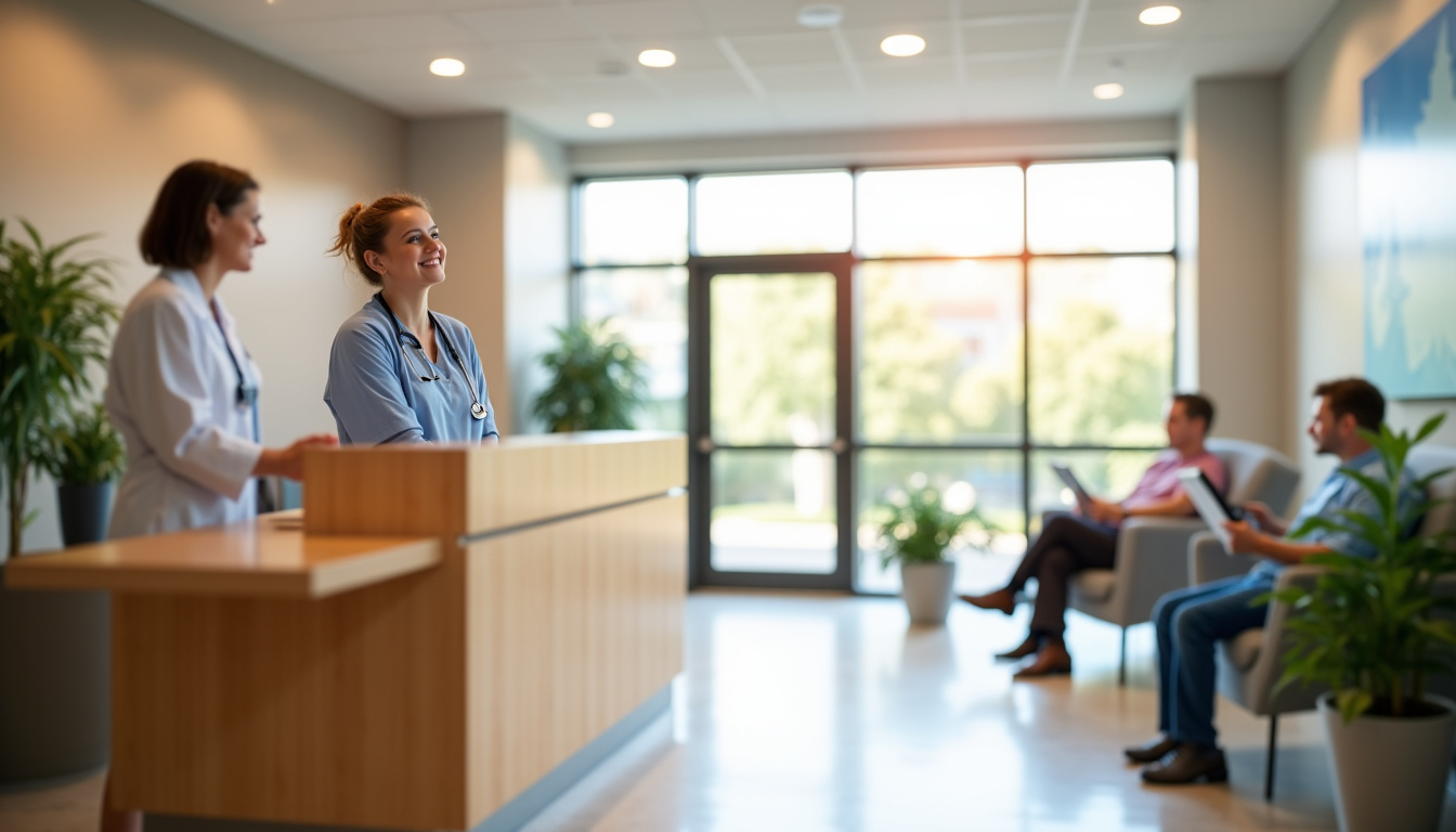 Accueil du centre antidouleur au sein de l