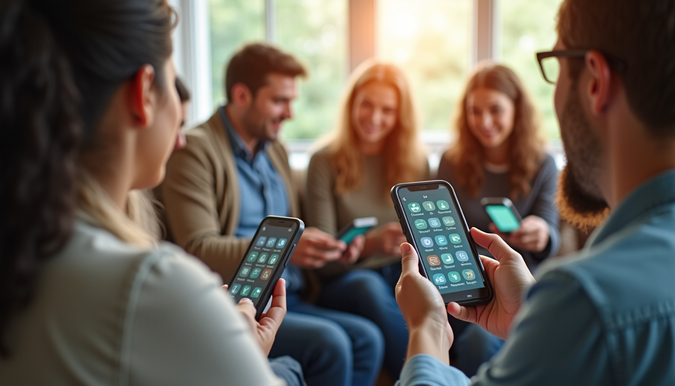 Communauté Moi sans tabac sur les réseaux sociaux avec partage de témoignages et conseils