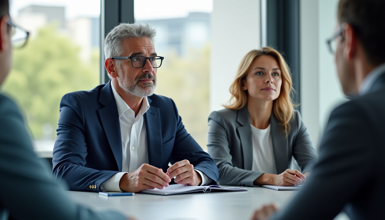 Docteur Paul Breynard participant à une réunion de groupe de travail sur la politique de santé publique