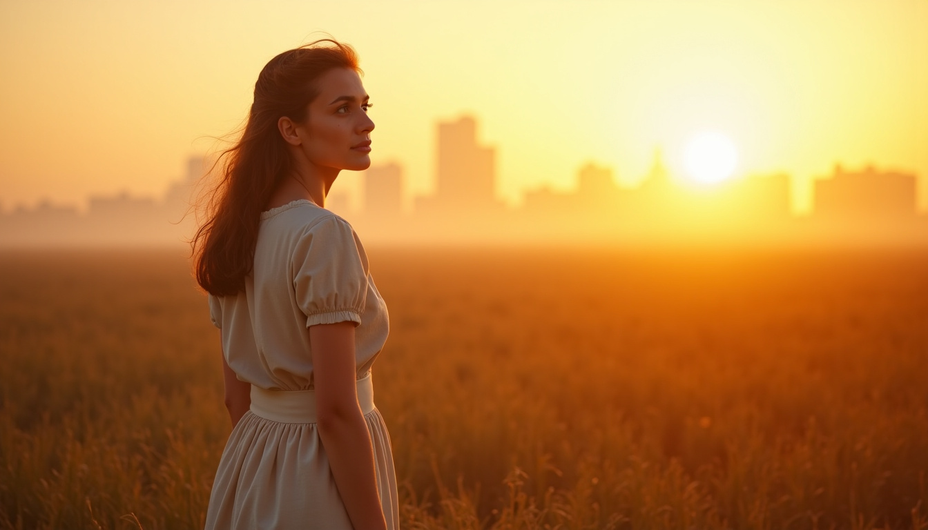 Portrait de Cordelia Edvardson jeune femme après la guerre, regard déterminé