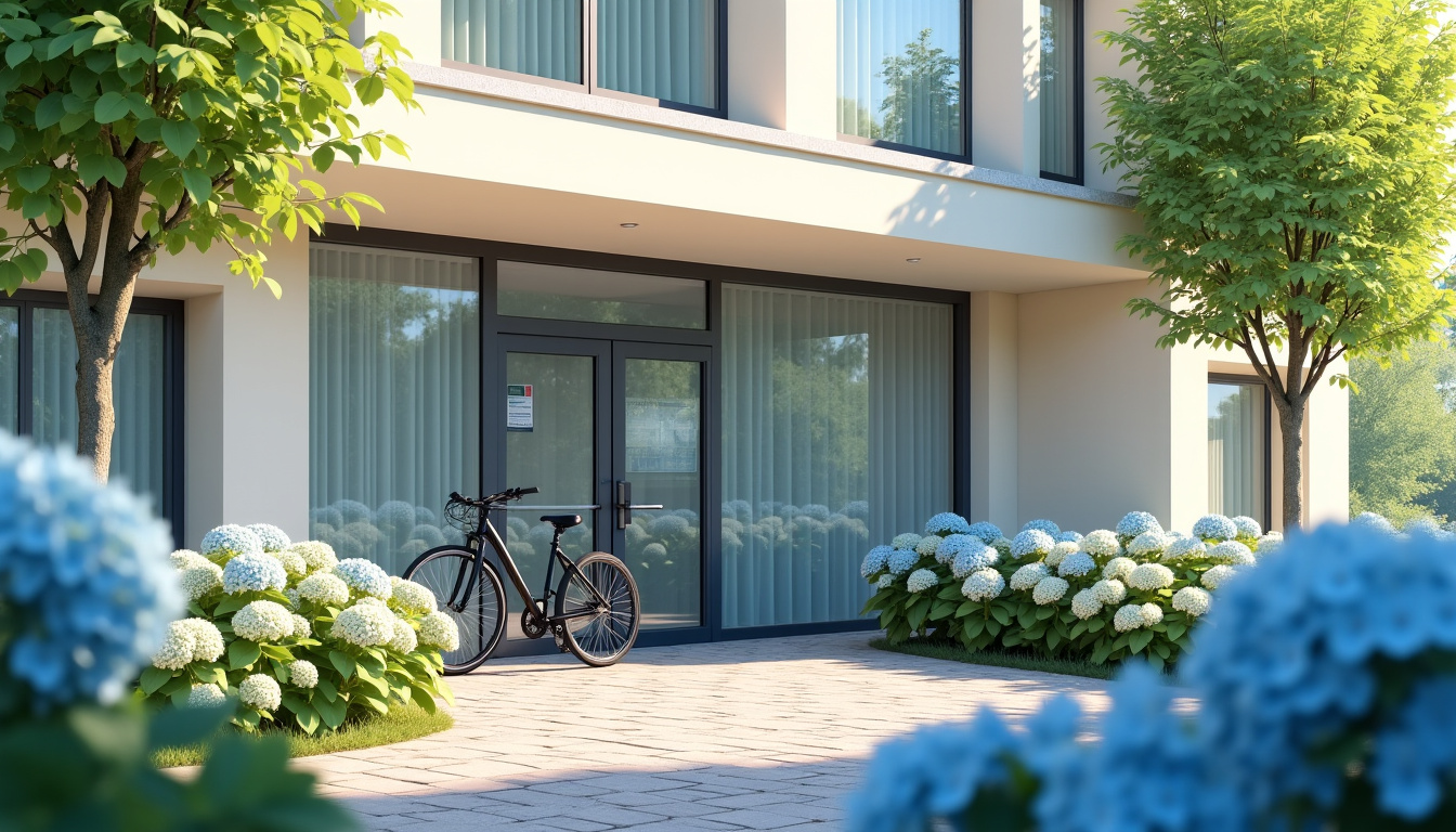 Vue extérieure du cabinet dentaire de Oignies où travaillait Linda Hassaini