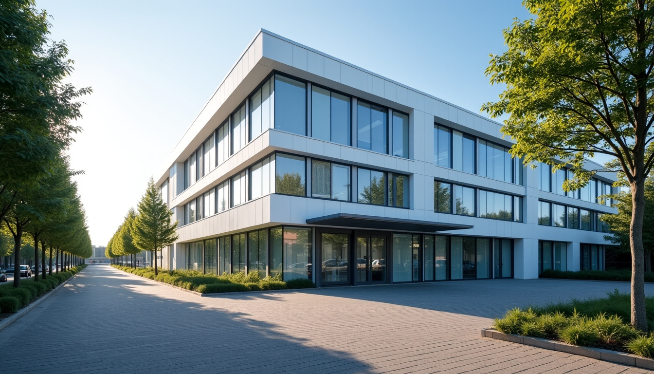 Vue extérieure du laboratoire Maroye situé 35 rue Paul Doumer à Arras